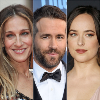 Sarah Jessica Parker, Ryan Reynold, Dakota Johnson