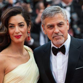 george clooney, amala, zena