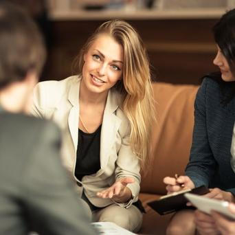 jak se dostat ke slovu, žena