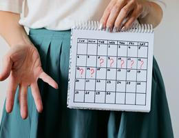 menstruace, zena