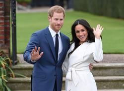 Prince Harry, Meghan Markle Sunken Garden of Kensington Palace žena