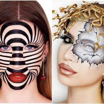 sileny make-up, zena