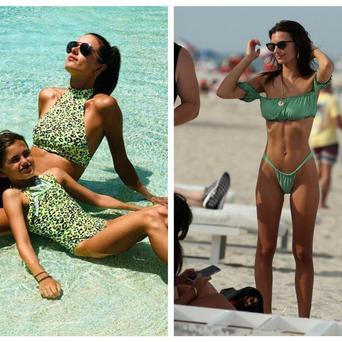 plavky celebrity, zena