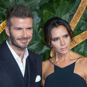 Victoria a David Beckham, zena