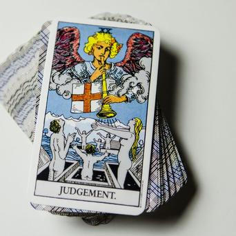 Poslední soud, tarot, žena