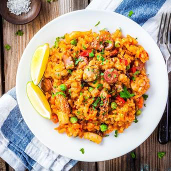 Chorizo orzotto