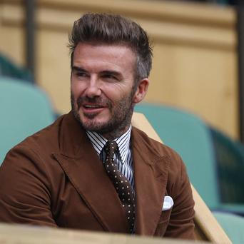 Wimbledon 2022, čtvrtfinále (David Beckham)