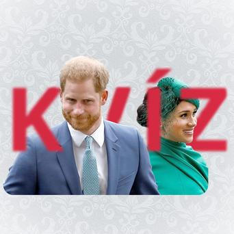 Kvíz: Jak dobře znáte Harryho a Meghan