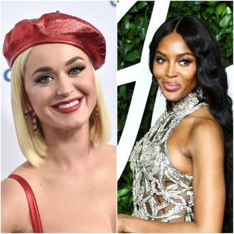 katy perry, naomi campbell, zena