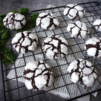 BLOG Markéta v troubě: Vánoční Crinkles