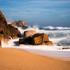 Porthcurno Beach, Cornwall, England