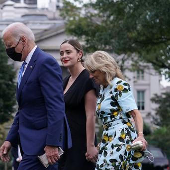 President Joe Biden arrives to White House after weekend in Delaware