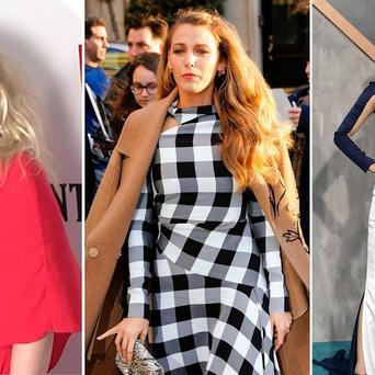 Drew Barrymore ohromila celá v červené. Inspirujte se outfity týdne