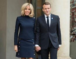 Brigitte a Emannuel Macron
