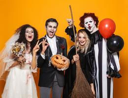 Kostýmy na Halloween, žena