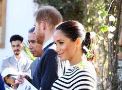 Vévodkyně Meghan a princ Harry v Maroku