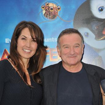 Robin Williams s manželkou Susan Schneider