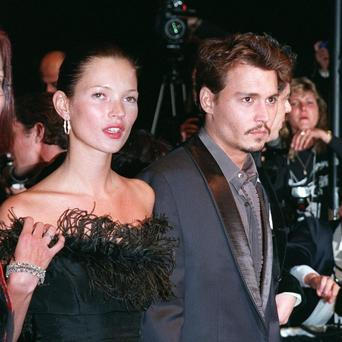 Johnny Depp Kate Moss