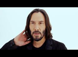 Keanu Reeves ve filmu The Matrix Resurrections.