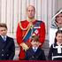 Princ William, princezna Catherine, George, Louis, Charlotte