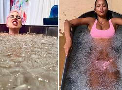 Nemilosrdný trend krásy: Ledová koupel, sází na ni i Lada Gaga