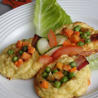 Předkrm z bramborové kaše