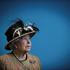 FILE PHOTO: Britain's Queen Elizabeth views the interior of the refurbished East Wing of Somerset House at King's College in London