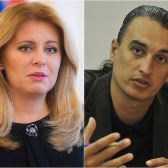 Zuzana Čaputová a Juraj Rizman