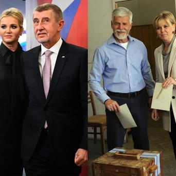 Andrej Babiš a Monika Babišová, Petr Pavel a Eva Pavlová, žena