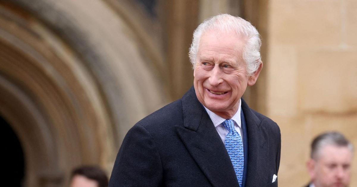 Karel III Velikonoce bohoslužba Windsor