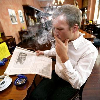 Konec kouření v restauraci