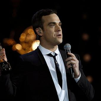 Robbie Williams na Brit Awards