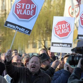 Protivládní demonstrace