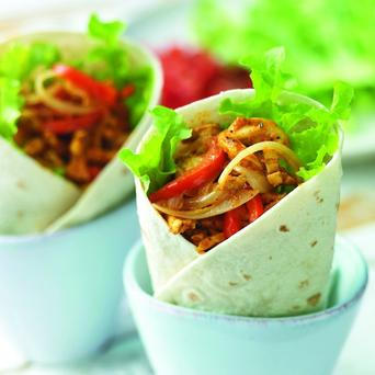 Recept - Soft Tortilla s kuřecím masem Fajita 2