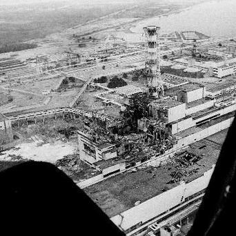 Černobyl - archvivní foto pořízené několik dní po havárii