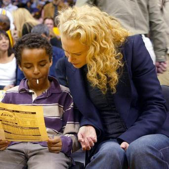 Máma Nicole Kidman se synem Connorem