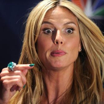 Grimasy slavných - Heidi Klum