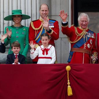 princ William, rodina, Trooping the Colour