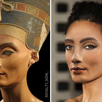 Nefertiti, žena