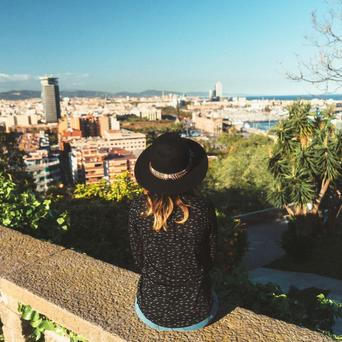 barcelona, žena
