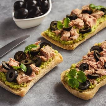 bruschetta, žena