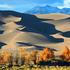 Písečné duny v národním parku Great Sand Dunes