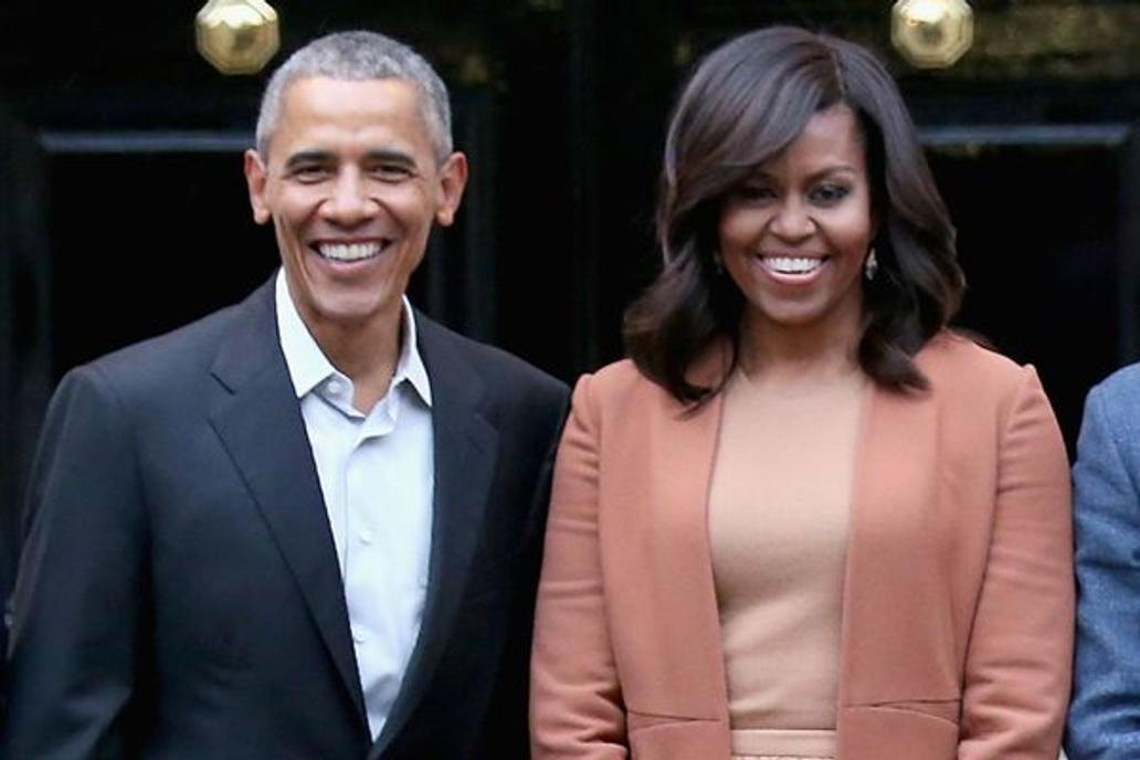 Barack and Michelle Obamovi