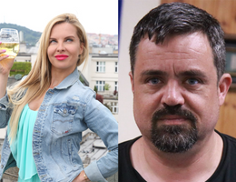 Pavel Novotný a Kateřina Kristelová