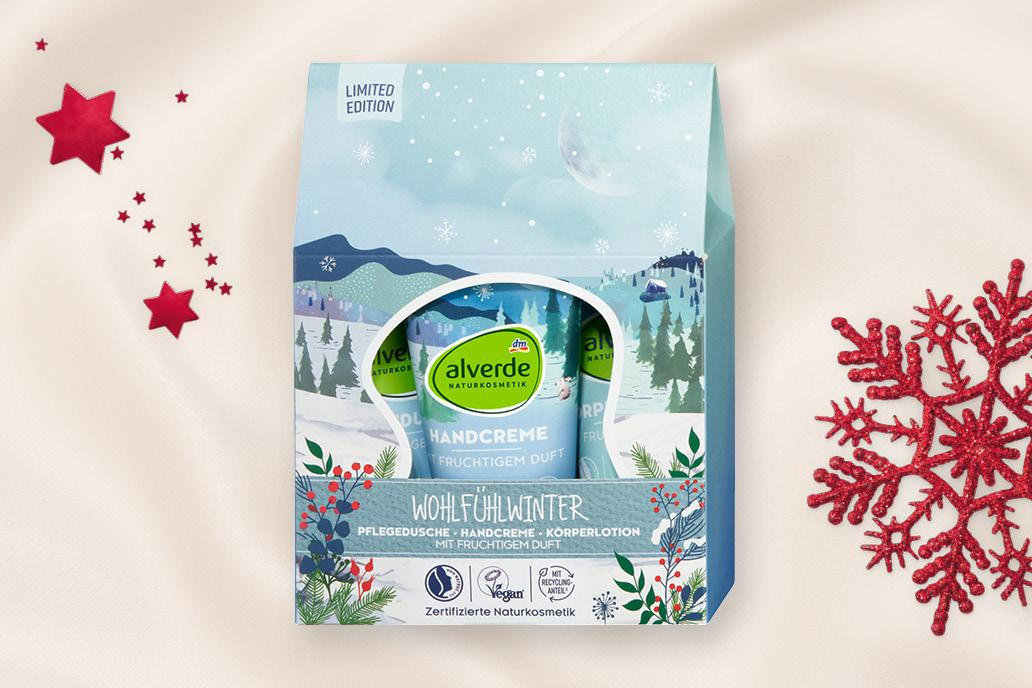 alverde NATURKOSMETIK dárková sada Wohlfühlwinter 