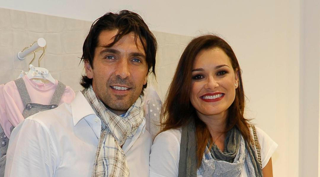 Alena Šeredová a Gigi Buffon