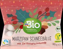 Marzipan Schneebälle