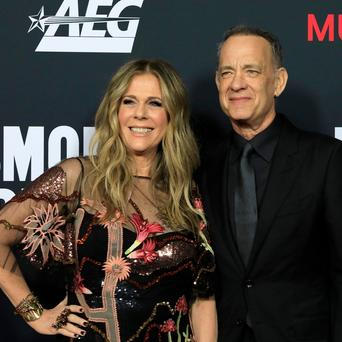 Tom Hanks a Rita Wilson