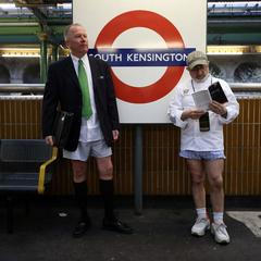 No Trousers Tube Ride