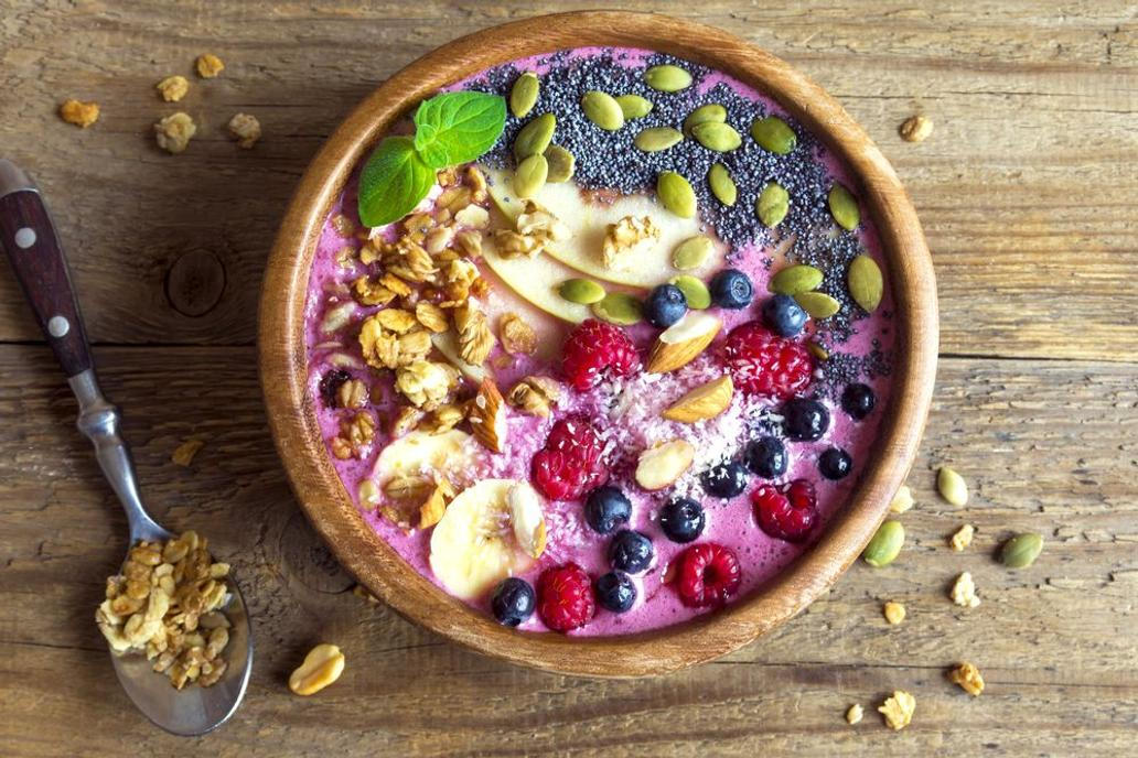 smoothie bowl, zena